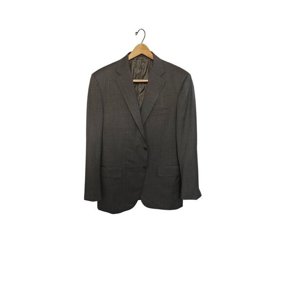 Canali Other - Canali 1934 Men's Italian Wool Grey Pinstripe Sport Coat/Jacket Size 42 Regular